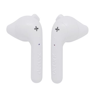 DEFUNC True Wireless Bluetooth-Headset Talk/Music: 2h (12h mit Ladecase) True Music white