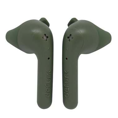 DEFUNC True Wireless Bluetooth-Headset Talk/Music: 2h (12h mit Ladecase) True Music green