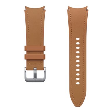 SAMSUNG Universal Band 20mm S Hybrid-Lederarmband Hybrid Eco-Leather Band Camel