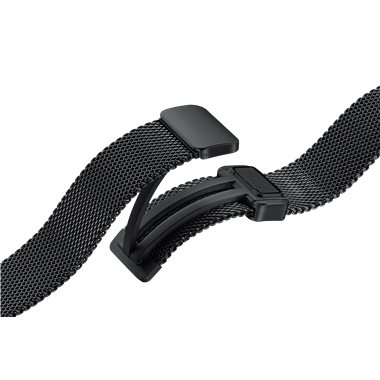 SAMSUNG Universal Band 20mm S Edelstahl Armband Milanese Band Black