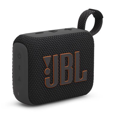JBL Universal Bluetooth Speaker Waterproof, Dustproof, USB-C Charging, 7H Playtime Go 4 black