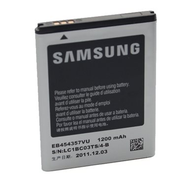 SAMSUNG (PI) Samsung Galaxy Y (S5360) Akku 3.7V 1200mAh EB454357VU #= lose (ohne Veraufsblist.)