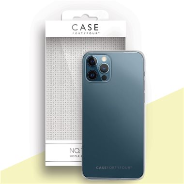 CASE 44 Apple iPhone 12/12 Pro Silcone-Cover No.1 transparent