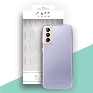 CASE 44 Samsung Galaxy S21+ Silicone-Cover No.1 clear