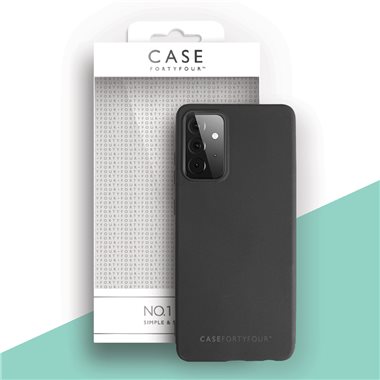 CASE 44 Samsung Galaxy A72 Silicone-Cover No.1 black
