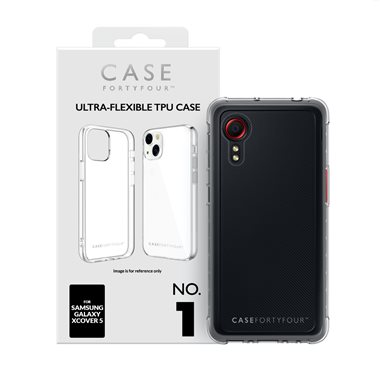 CASE 44 Samsung Xcover 5 Silicone-Cover No.1 clear