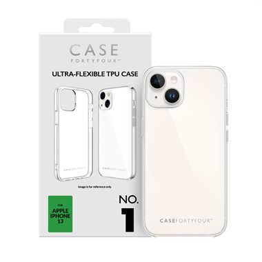 CASE 44 Apple iPhone 13 Soft-Cover No.1 transparent