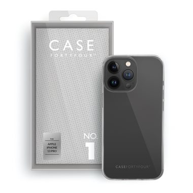 CASE 44 Apple iPhone 13 Pro Soft-Cover No.1 transparent