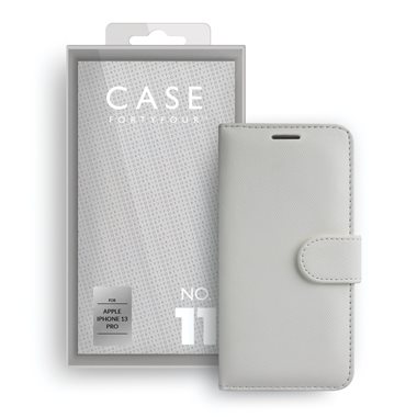 CASE 44 Apple iPhone 13 Pro Book-Cover No.11 white
