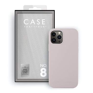 CASE 44 Apple iPhone 13 Pro Soft-Cover Liquid Silicone Case lavender purple