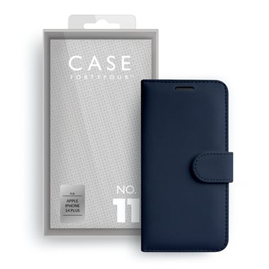 CASE 44 Apple iPhone 14 Plus Book-Cover No.11 blue