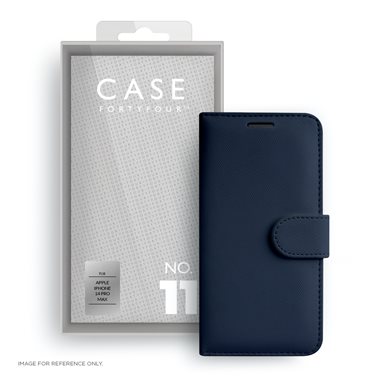 CASE 44 Apple iPhone 14 Pro Max Book-Cover No.11 blue