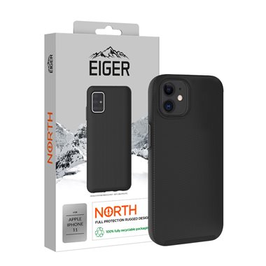 EIGER Apple iPhone 11 Outdoor-Cover North Case black
