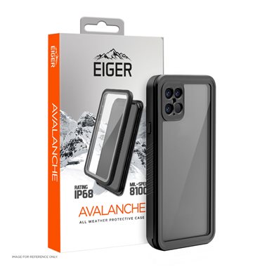 EIGER Apple iPhone 12 Pro Max Outdoor-Cover Avalanche Case black