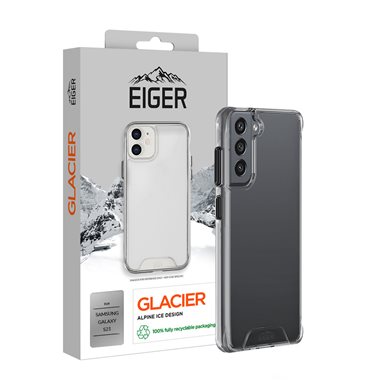 EIGER Samsung Galaxy S21 Hard-Cover Glacier Case transparent