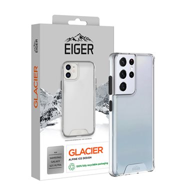 EIGER Samsung Galaxy S21 Ultra Hard-Cover Glacier Case transparent