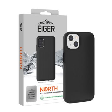 EIGER Apple iPhone 13 mini Outdoor-Cover Eiger North Rugged black