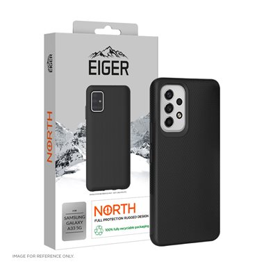 EIGER Samsung Galaxy A33 5G Outdoor-Cover Eiger North Rugged black