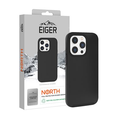 EIGER Apple iPhone 14 Pro Max Outdoor-Cover Eiger North Rugged black