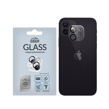EIGER Apple iPhone 12 Kameraglas 3D Glass Camera clear