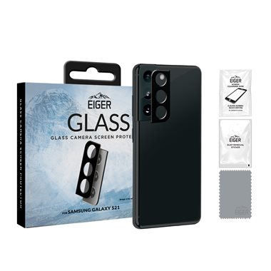 EIGER Samsung Galaxy S21 Kameraglas 3D Glass Camera clear